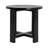 Elegant Acacia Trestle Round End Table-270327427