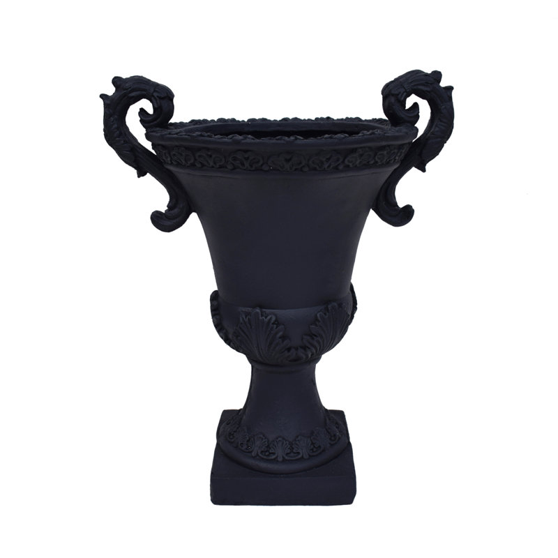 Pot de fleurs jardin pour patio, Noir