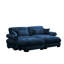 93.7" Wide Upholstered Velvet Sofa Couch With 4 Pillows-368677641