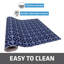 Tapis sous-lavabo XL, doublure d'armoire protectrice pour la cuisine et la salle de bain - absorbant, imperméable et ajustable (24 po x 59 po) (bleu indigo) (fabriqué aux États-Unis)-2030351386-2030351377
