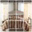 Ensemble d'édredon luxueux en fausse fourrure 4PC avec bourre hypoallergénique et taies décoratives-119068701-119068700