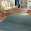 Linear Glow Ombre Wool Hand Woven Area Rug-10302709