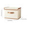 4 Pack Storage Bins with Lids, Collapsible Closet Organizer Container, Fabric Organizer Box with Handles, Decorative Storage Boxes-938631689