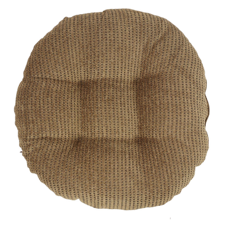 Coussin de repose-pieds 18 po, Pois bruns
