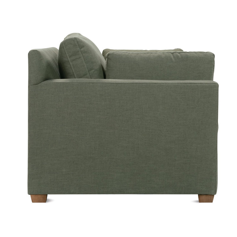 Sylvie Bench Seat Sofa, Latte, Moss