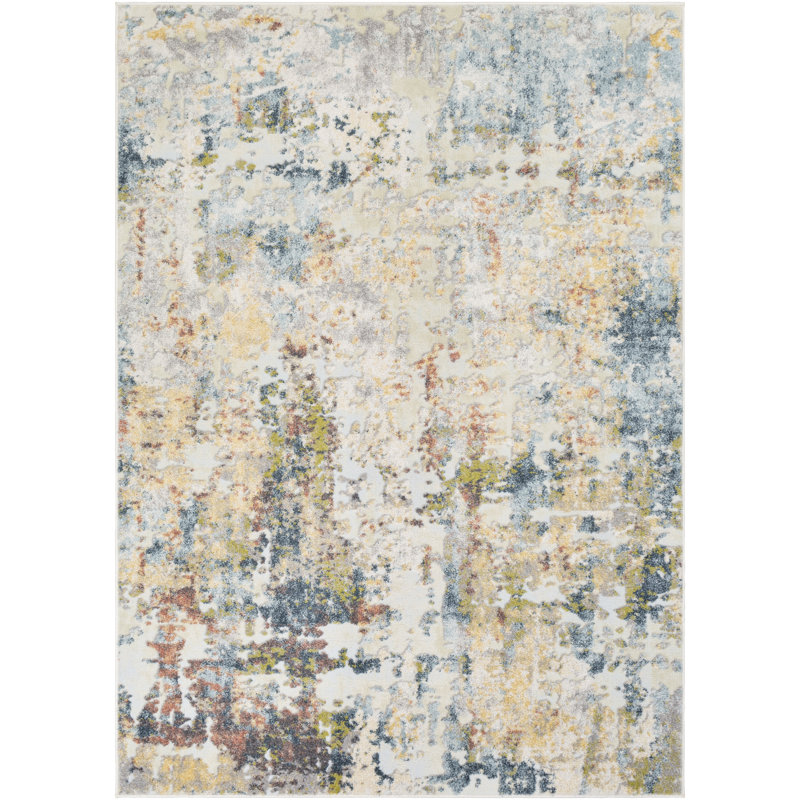 Ringler Abstract Indoor Rug, Rectangle 2' x 3'