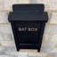Black Wooden Bat Nesting Roosting Box House
