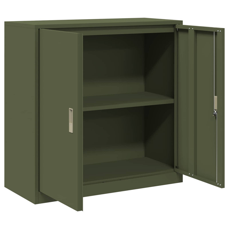 Storage Cabinet, Olive Green