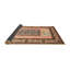 Tapis traditionnel orange / brun-2143387452