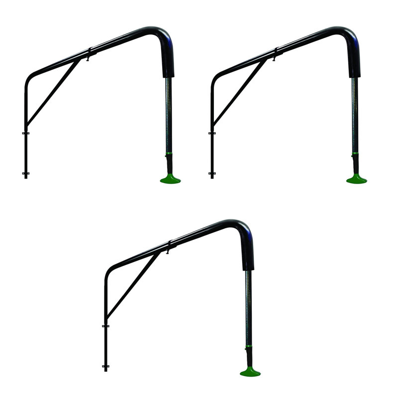 Steel Wall Mounted Outdoor Shower and Footwash Spout