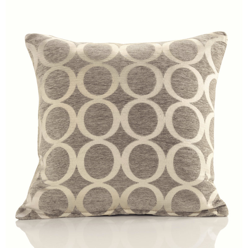 Broward Oh Cushion Cover, 45 x 45cm, Navy, Cushion Cover Only - No Insert