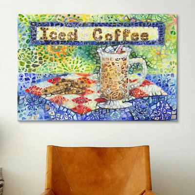 « glacé coffee » par charlsie kelly, impression sur toile