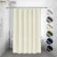 Rideau de douche Waffle Weave pour salle de bain, rideau de bain en polyester lesté 120 g / m²-1677224860