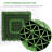 VanityIn Outdoor Use Outdoor UV Resistant Artificial Grass Artificial Turf Panel Turf Panel Turf Rug / Roll Set of 9