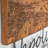 Decorative Wooden Wall Accessory, Black & Walnut, 33.9 x 12.2 inches | 100% Metal Frame (Thickness: 0.05 inches) & 100% Wooden Backing (Thickness: 1.2 inches) | Stylish Home Decor for Any Room, Durable & Elegant
