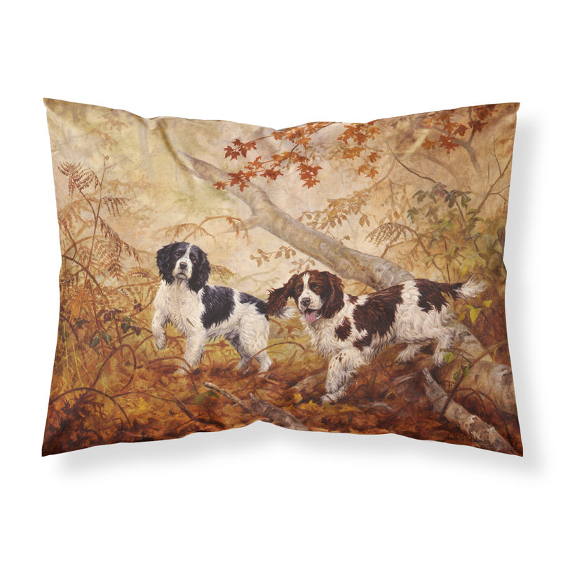 Taie d’oreiller spaniels springer