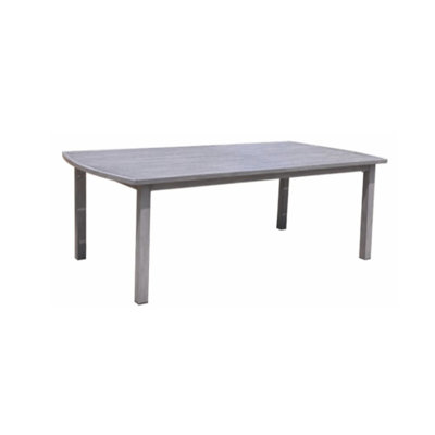 Shoaf Rectangular Metal Outdoor Dining Table , 84.02'' in. W 40'' in. D