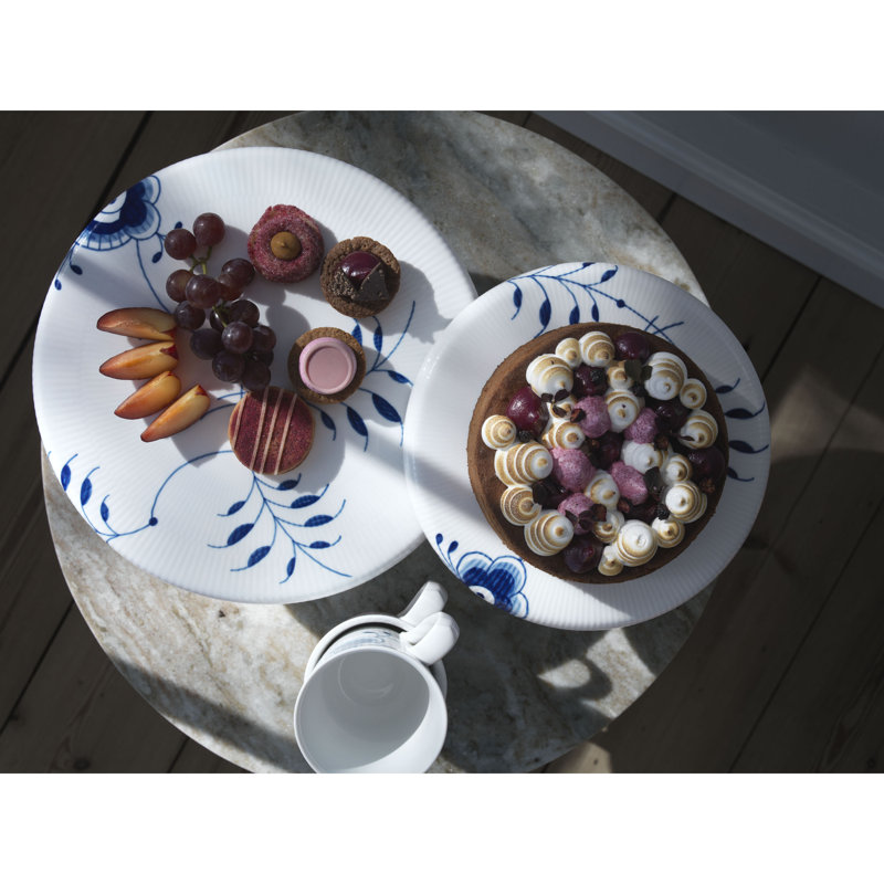 Royal Copenhagen Blue Fluted Mega Cake Stand
