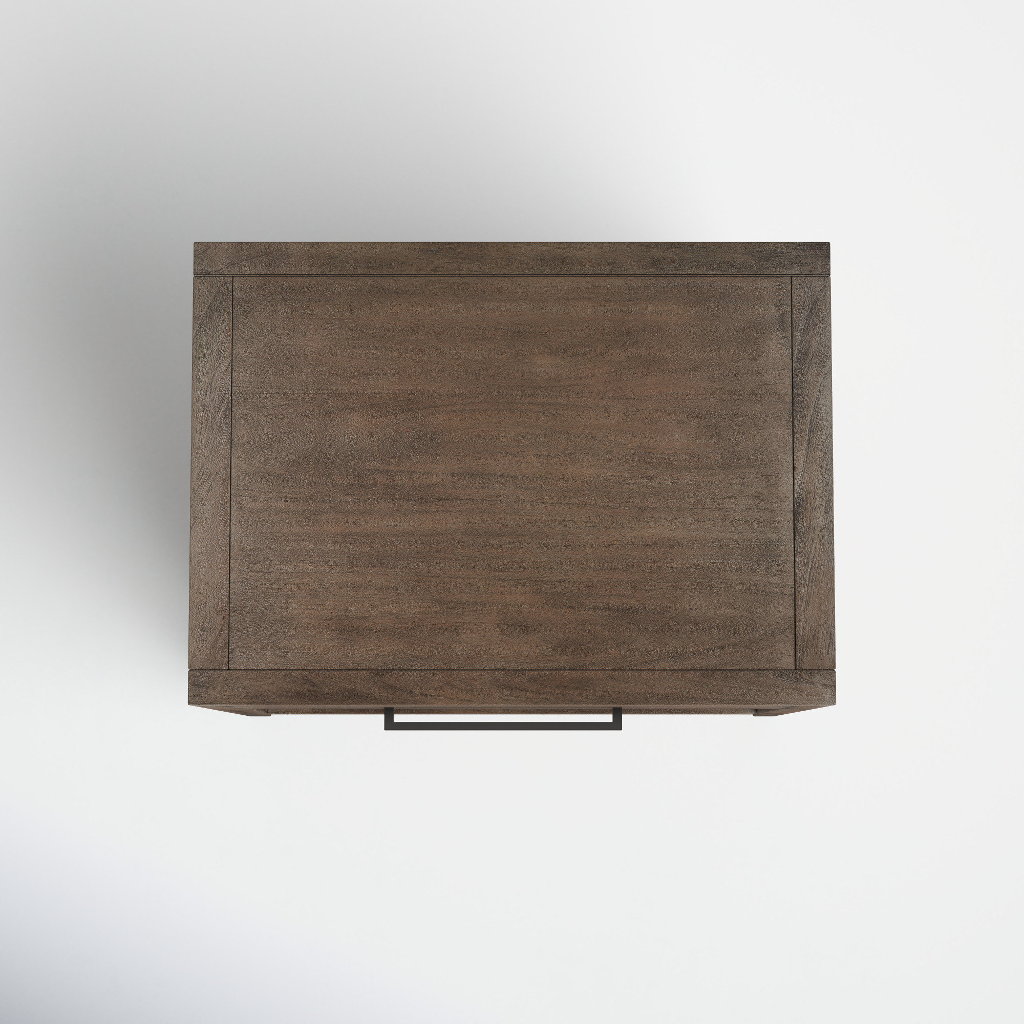 Pama 1 - Drawer Solid Wood Nightstand, Light Brown