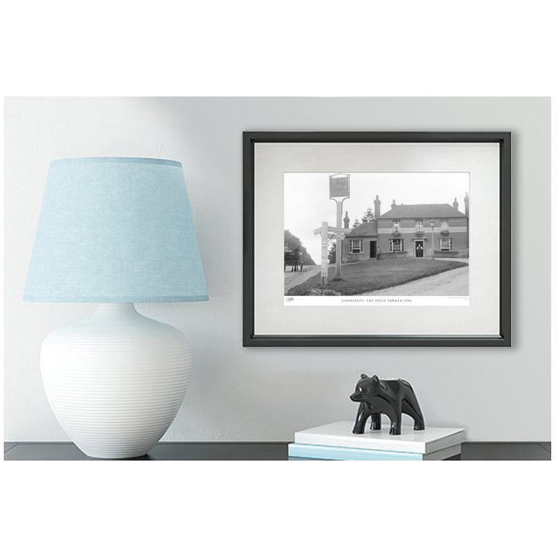 Camberley, The Jolly Farmer 1906 by Francis Frith - Single Picture Frame Print, 40cm H x 50cm W x 2.3cm D