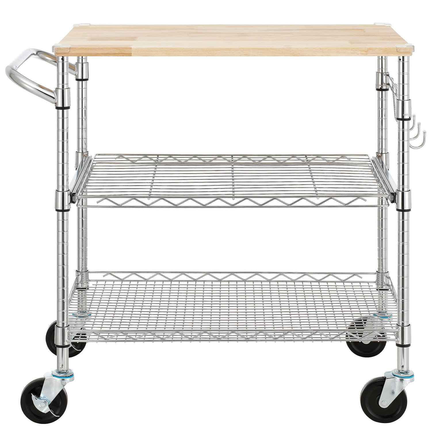 FANGCHANG Wood Kitchen Cart | Wayfair