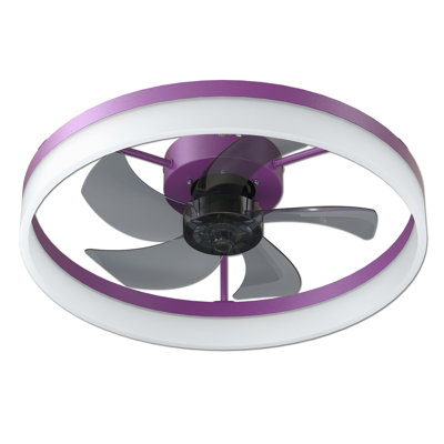 Ceiling Fans With Lights Dimmable LED Embedded Installation Of Thin Modern Ceiling Fans