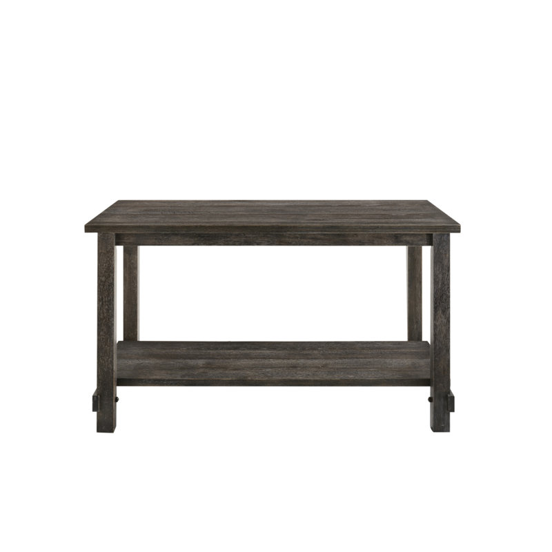 Martha II Weathered Gray Finish Counter Height Table