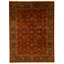 High-Quality Hand-Knotted Red And Blue Area Rug