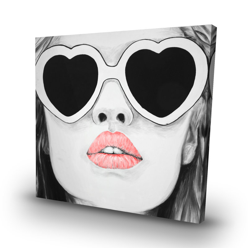 Miss trend - 32"x32" art on canvas