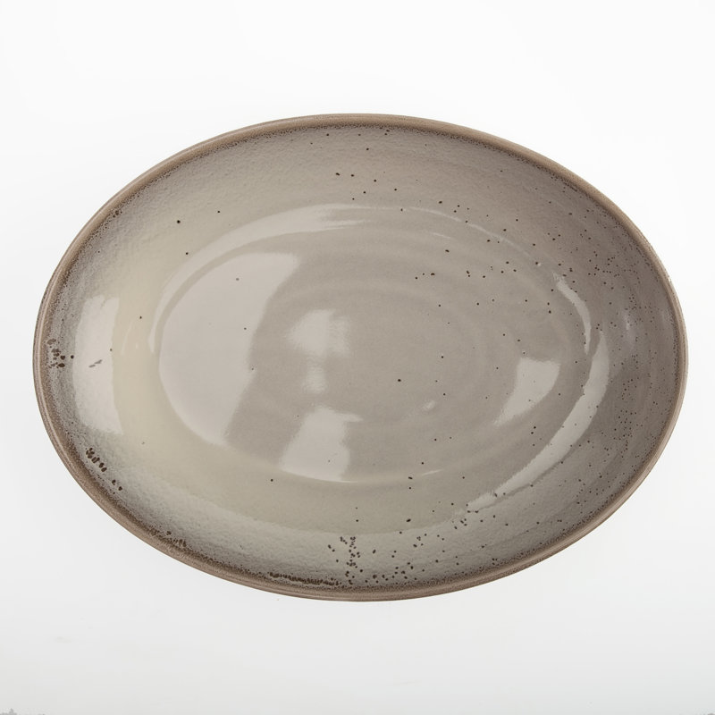 Terra Verde Natural Oval Bowls, by Oneida