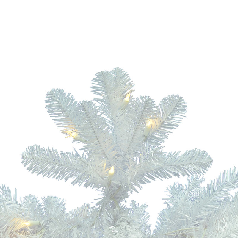 White Salem Pencil Pine 5.5' H Lighted Artificial Pine Christmas Tree
