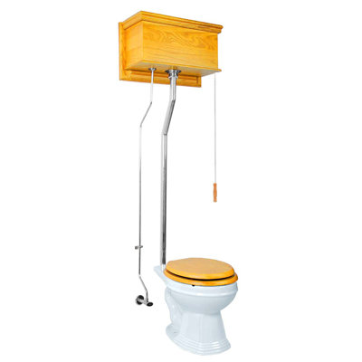 Toilette ronde murale 1,6 gpf (siège non inclus)