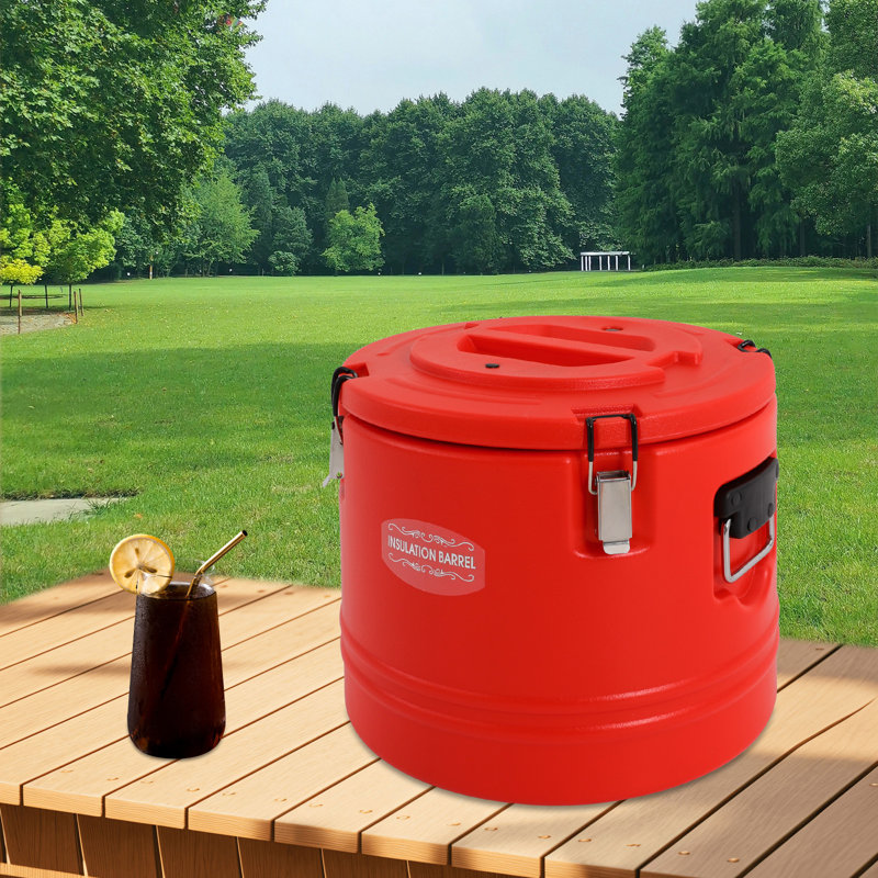 Contenant alimentaire Damaya (30L), Rouge