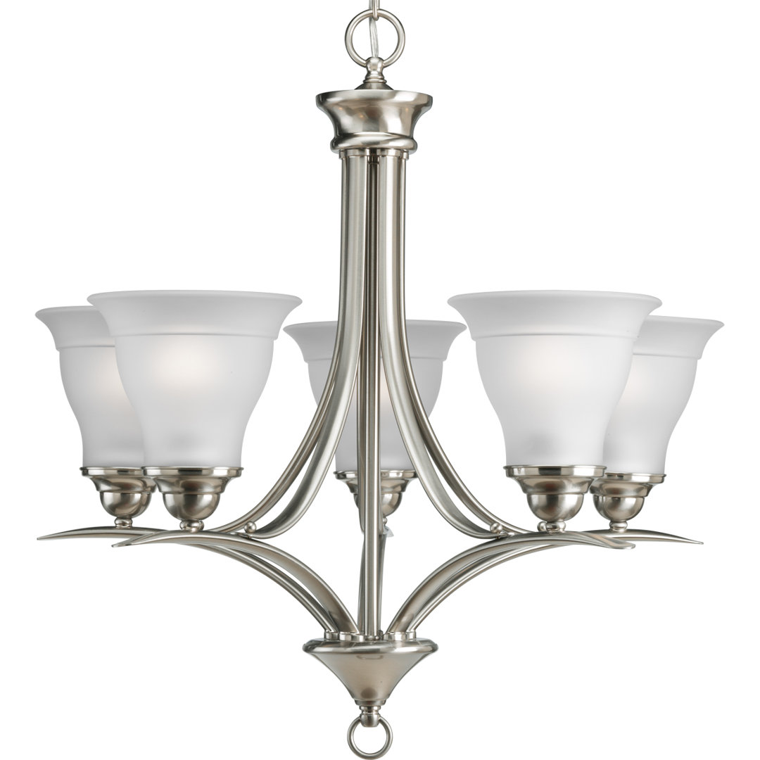 Wanette 5 - Light Shaded Classic / Traditional Chandelier Charlton Home®
