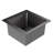 Karran Matrix 17" Undermount Workstation 16 Gauge Single Bowl Stainless Steel Sink in Gunmetal Grey with Accessories
