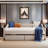 Upholstered Tufted Daybed With Two Drawers And Copper Nail Design-1474181209