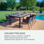 Rectangular 8 -Person 213Cm L Garden table-62757958