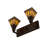 Sierra Prairie Mission Armed Sconce