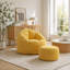 Fauteuil à billes avec repose-pieds-1603582593
