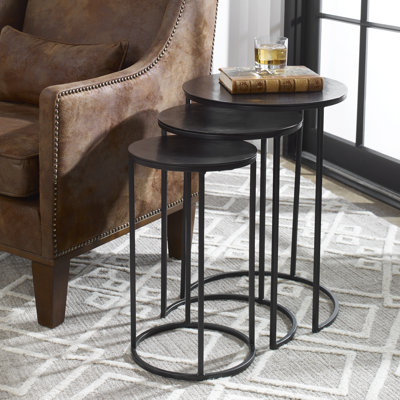 Addie Iron Top Nesting Tables