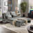 Kane Upholstered 58.27'' Sleeper Sofa