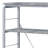 Versatile Metal and Wood Bookshelf with Multiple Compartments for Organized Storage