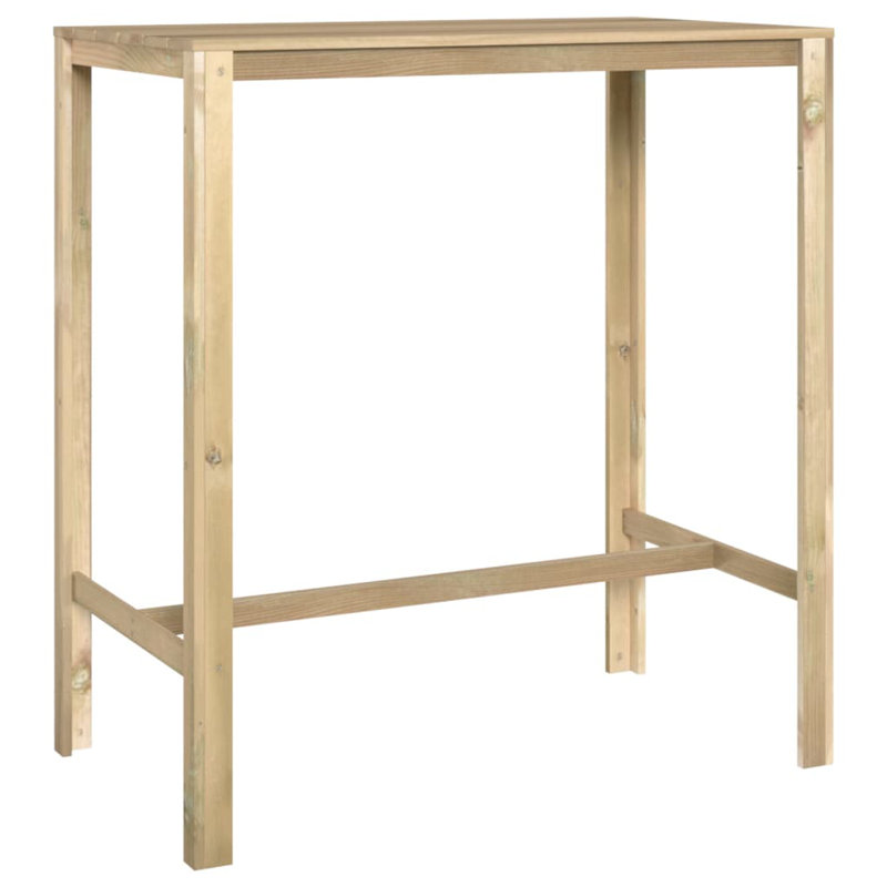 Kriner Wooden Bar Table