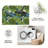 1PC Botanical Water Lily Creek Floral Print area rugs for Living Room, Soft and Comfortable, Suitable for all seasons, easy-to-maintain, machine washable Indoor floor mat, Under Table Farmhouse suitable for living room, dining room, bedroom,-129131697