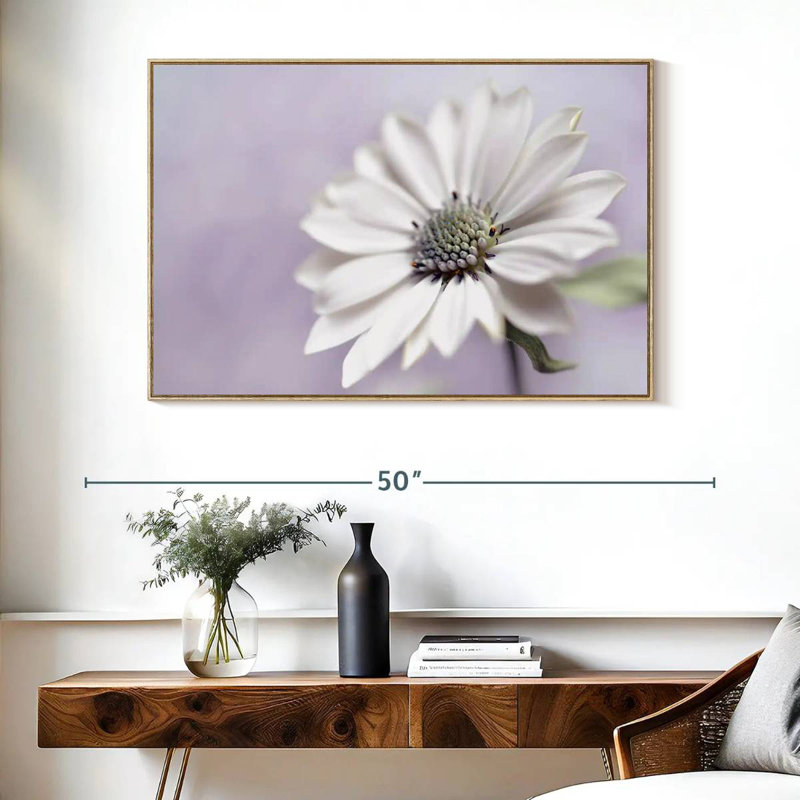 Wintery, Cadre flottant en bois naturel, 40 po x 27 po