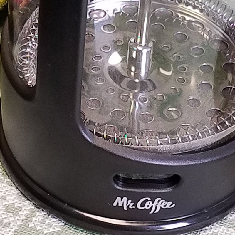 Gibson 3.5-Cup Mr Coffee Brivio French Press Coffee Maker with Plastic Lid