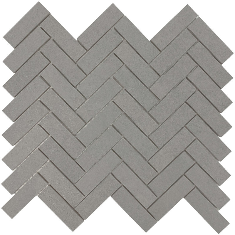 Mosaïque en porcelaine Burlington 1 x 3 Burlington, Gris moyen