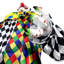 Scown Clowns de cirque Haunted Hill Farm 5,9 pi. Capteur de voix et de son clown sur tricycle, Halloween