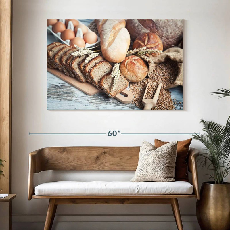 Wholemeal Breads, 32" H x 48" W