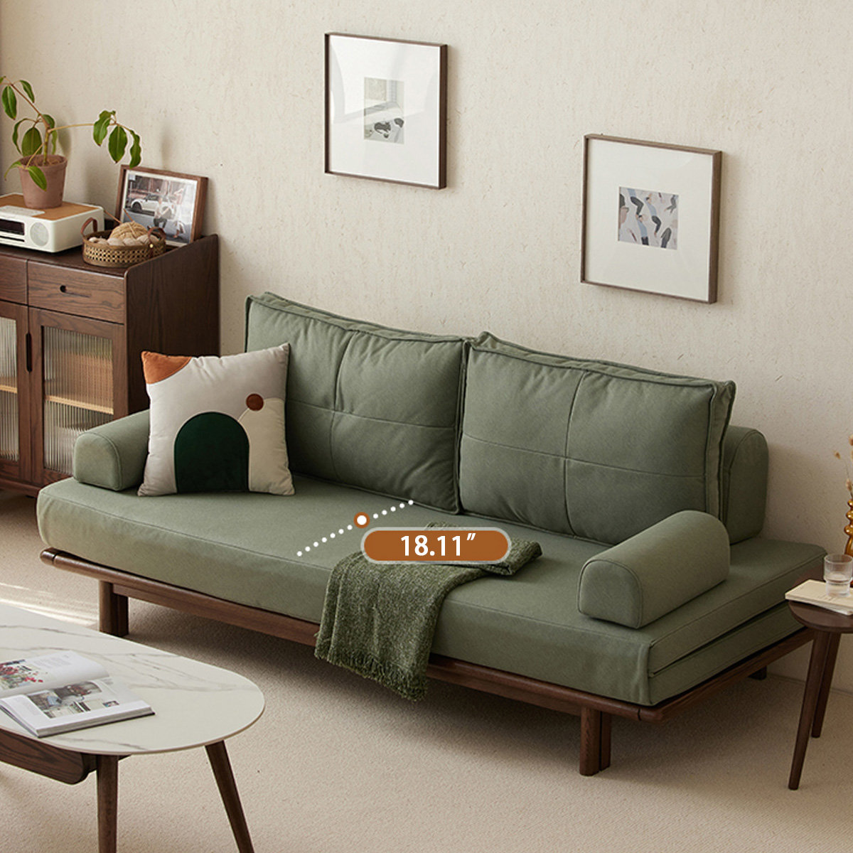 Mont Bike Solutions Loveseat Green 100% Polyester Sleeper sofa | Wayfair